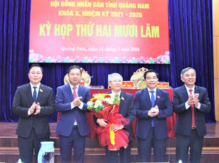 Quảng Nam: Phó Bí thư Thường trực Tỉnh ủy Nguyễn Đức Dũng được bầu làm Chủ tịch HĐND tỉnh
