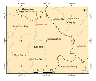 3 trận động đất liên tiếp xảy ra ở Tây Nguyên