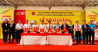 Trường CĐBK Tây Nguyên: Ký kết hợp tác doanh nghiệp, đảm bảo việc làm cho sinh viên sau khi tốt nghiệp
