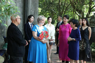 Việt Phủ Thành Chương: 'Khu vườn cổ tích' trở thành điểm hẹn giao lưu quốc tế