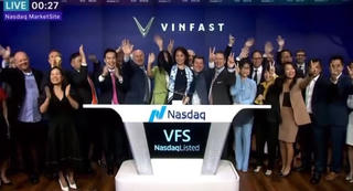 VinFast chính thức niêm yết trên Nasdaq Global Select Market, giá trị vốn hoá hơn 23 tỷ USD