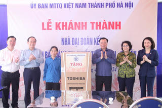 Hà Nội khởi công xây dựng, sửa chữa 725 nhà ở cho hộ nghèo, cận nghèo