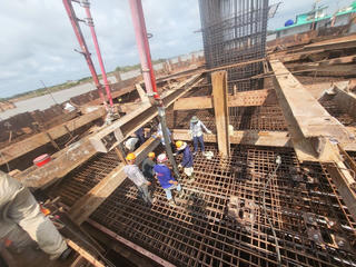 Cầu bắc qua sông lớn nối Bạc Liêu – Cà Mau sẽ thông xe vào cuối năm 2024