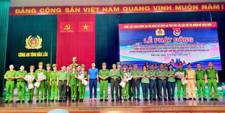 Công an Đắk Lắk thành lập 110 đội hình hỗ trợ chính quyền địa phương 2 cấp