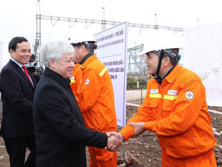 Phát động thi đua Dự án Đường dây 500kV mạch 3 Quảng Trạch-Phố Nối