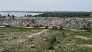 Quảng Ngãi: Không vận chuyển, mua bán khoáng sản tại bãi chứa Khu du lịch Thiên Đàng