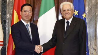 Việt Nam - Italy ra Tuyên bố chung