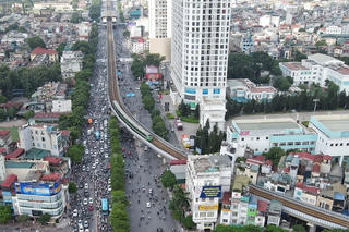 Tàu điện Cát Linh - Hà Đông gặp sự cố cảnh báo tín hiệu