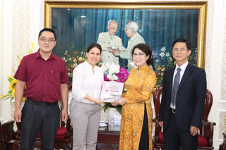 Chủ tịch MTTQ TP HCM tiếp Tổng lãnh sự Cuba tại TP HCM