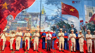 TP Hồ Chí Minh: Xác lập kỷ lục đường bích họa lớn nhất Việt Nam