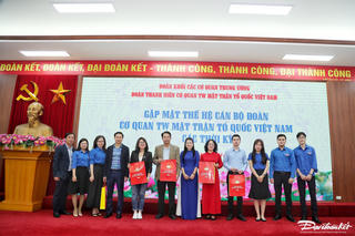 Gặp mặt thế hệ Đoàn viên cơ quan TW MTTQ Việt Nam nhân kỷ niệm 93 năm ngày thành lập Đoàn