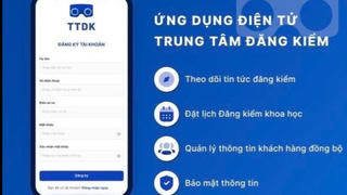 Hơn 3.500 khách hàng đăng ký sử dụng ứng dụng đăng kiểm trực tuyến