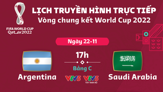 Lịch trực tiếp World Cup 2022 hôm nay 22/11: Argentina gặp Saudi Arabia, Pháp đụng độ Úc