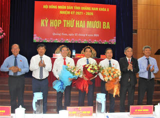 Quảng Nam: Bầu Chủ tịch và các Phó Chủ tịch UBND tỉnh