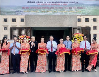 Khánh Hòa tiếp nhận lại và khai trương trưng bày 2 bộ đàn đá  Khánh Sơn