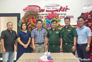 Nhiều cơ quan, đơn vị chúc mừng Ban đại diện Báo Đại đoàn kết tại TP Hồ Chí Minh nhân dịp 21/6