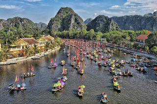 Tổ chức tuần lễ du lịch Ninh Bình 2023 'Sắc vàng Tam Cốc-Tràng An'
