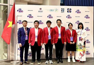 Việt Nam giành 4 huy chương Olympic Sinh học 2025, vào top 10 thế giới