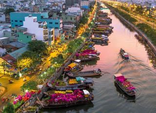 Hai hội chợ hoa Xuân đặc sắc Tết Giáp Thìn 2024