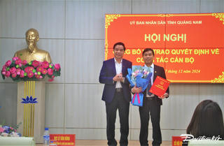 Quảng Nam: Bổ nhiệm Giám đốc Ban Quản lý dự án đầu tư xây dựng các công trình giao thông