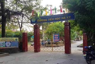 Hải Dương: Dự án trường tiểu học 2 năm mới xây dựng được phần móng