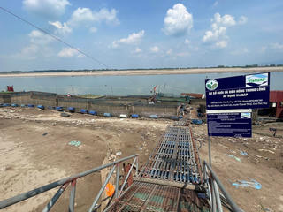 Phú Thọ: Sông cạn kỷ lục, nhiều ngành nghề ảnh hưởng nghiêm trọng