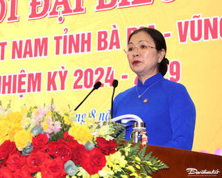 Phó Chủ tịch Trương Thị Ngọc Ánh nhấn mạnh sáu nội dung quan trọng với Mặt trận Bà Rịa – Vũng Tàu
