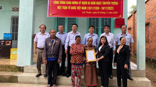 Phát huy tinh thần đoàn kết trong vận động Quỹ Vì người nghèo