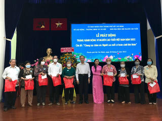 TP.Hồ Chí Minh: Phát động 'Tháng vì người cao tuổi Việt Nam năm 2022'