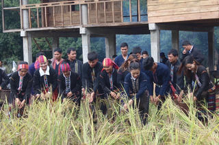 Mừng lúa mới - nét văn hóa đặc sắc của người Vân Kiều