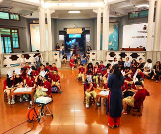 Những lớp học giữa lòng di sản