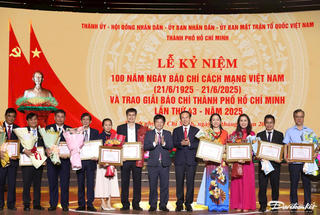 72 tác phẩm báo chí xuất sắc được vinh danh tại giải Báo chí TP Hồ Chí Minh năm 2025