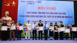 Bắc Giang: Biểu dương 45 điển hình tiên tiến vùng đồng bào dân tộc thiểu số