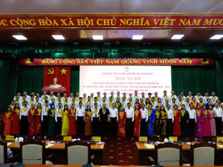 Thái Nguyên: Biểu dương 93 Chủ tịch MTTQ cấp xã và Trưởng ban Công tác mặt trận tiêu biểu 