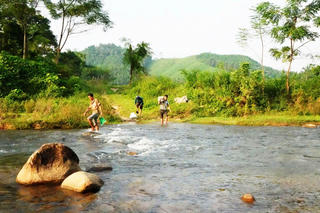 Mùa đông ở khu Muỗng