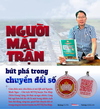 Người Mặt trận bứt phá trong chuyển đổi số