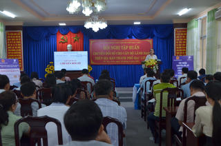  Tập huấn chuyển đổi số cho cán bộ quản lý TP Bạc Liêu 