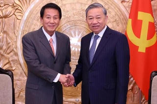 Tổng Bí thư Tô Lâm tiếp nguyên Đại sứ đặc biệt Việt Nam-Nhật Bản