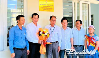 Quảng Ngãi: Nghiệm thu bàn giao công trình chào mừng Đại hội Ủy ban MTTQ Việt Nam tỉnh