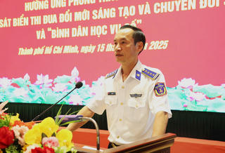 Phát động phong trào 'Cảnh sát biển thi đua đổi mới sáng tạo và chuyển đổi số'