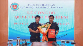 Ông Trần Ngọc Đức giữ chức Phó Cục trưởng Cục Hải quan Quảng Nam