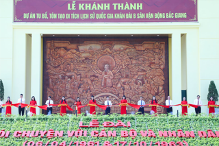 Khánh thành dự án tu bổ, tôn tạo Di tích lịch sử cấp quốc gia Khán đài B sân vận động Bắc Giang