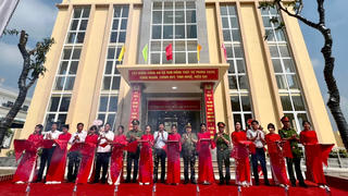 Công an Hà Nội: Khánh thành 2 trụ sở Công an xã thuộc huyện Mê Linh