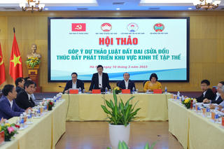 Luật đất đai (sửa đổi) thúc đẩy phát triển khu vực kinh tế tập thể