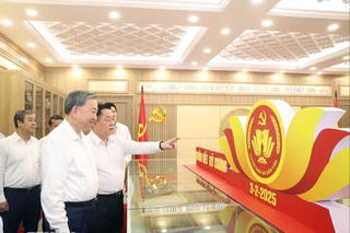 Tổng Bí thư Tô Lâm làm việc với Ban Tuyên giáo và Dân vận Trung ương