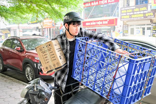 Cách các shipper nạp nhanh năng lượng, bứt phá công việc vào mùa cao điểm