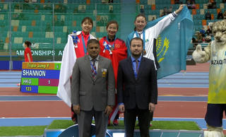 Điền kinh Việt Nam giành HCV giải trong nhà châu Á