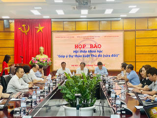 Sắp diễn ra Hội thảo khoa học 'Góp ý Dự thảo Luật Thủ đô (sửa đổi)'