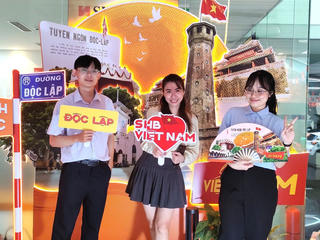 Check-in tại photobooth SHB: Trải nghiệm không thể bỏ lỡ trong ngày lễ Quốc khánh 2/9