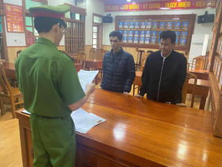 Quảng Nam: Khởi tố 2 nguyên lãnh đạo công ty về tội làm giả con dấu, tài liệu cơ quan, tổ chức